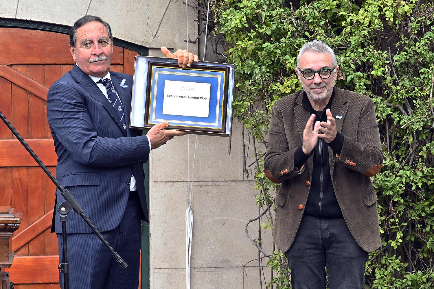 Julio Zamora participó de la celebración por el 150° aniversario del Buenos Aires Rowing Club