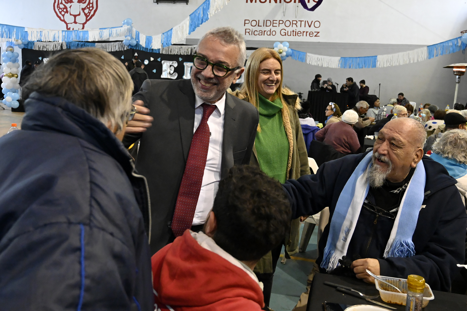 Julio Zamora participó de una nueva edición de la Peña de la Tercera Edad en Don Torcuato