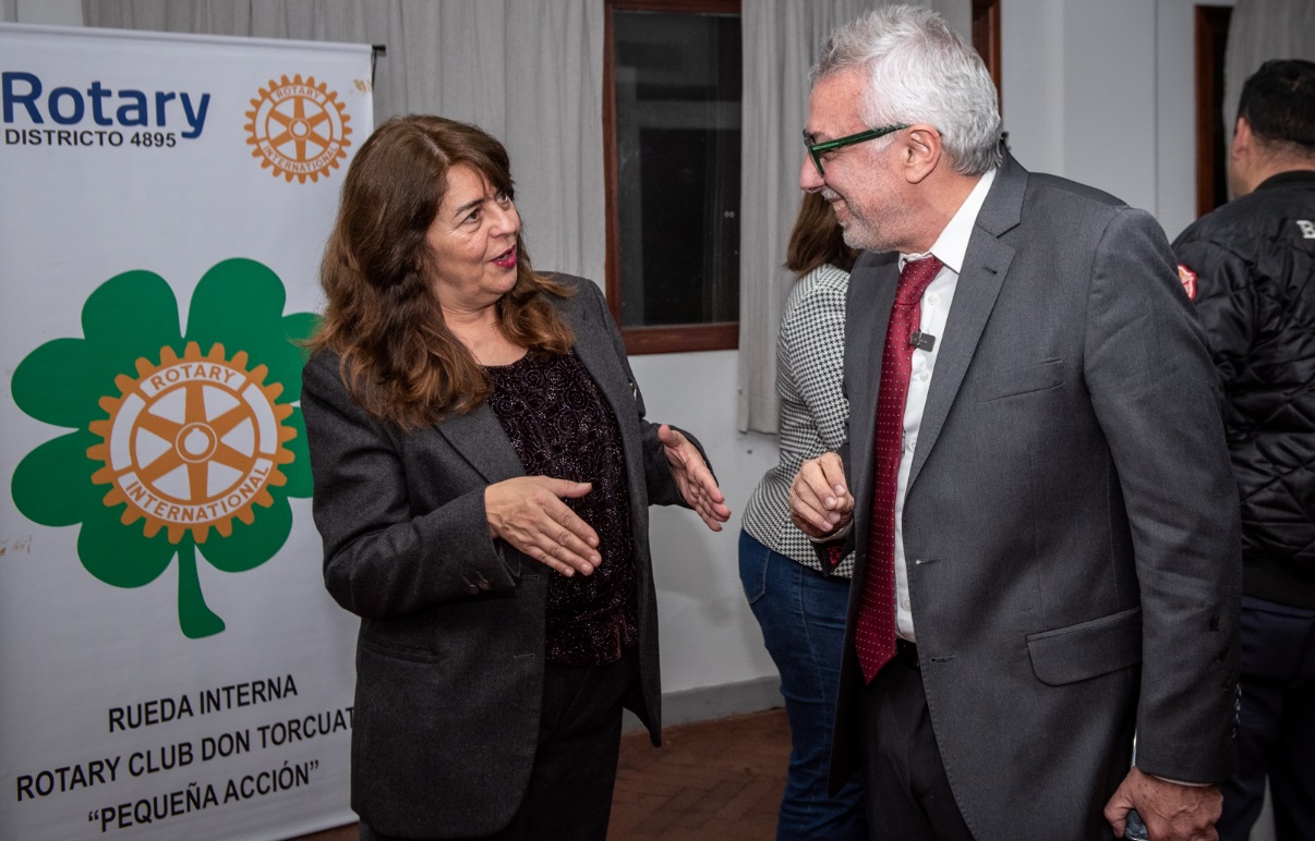 Julio Zamora en el Rotary Club de Don Torcuato: “Nuestra obligación es estar cerca de las instituciones para construir una comunidad de vida mucho mejor”