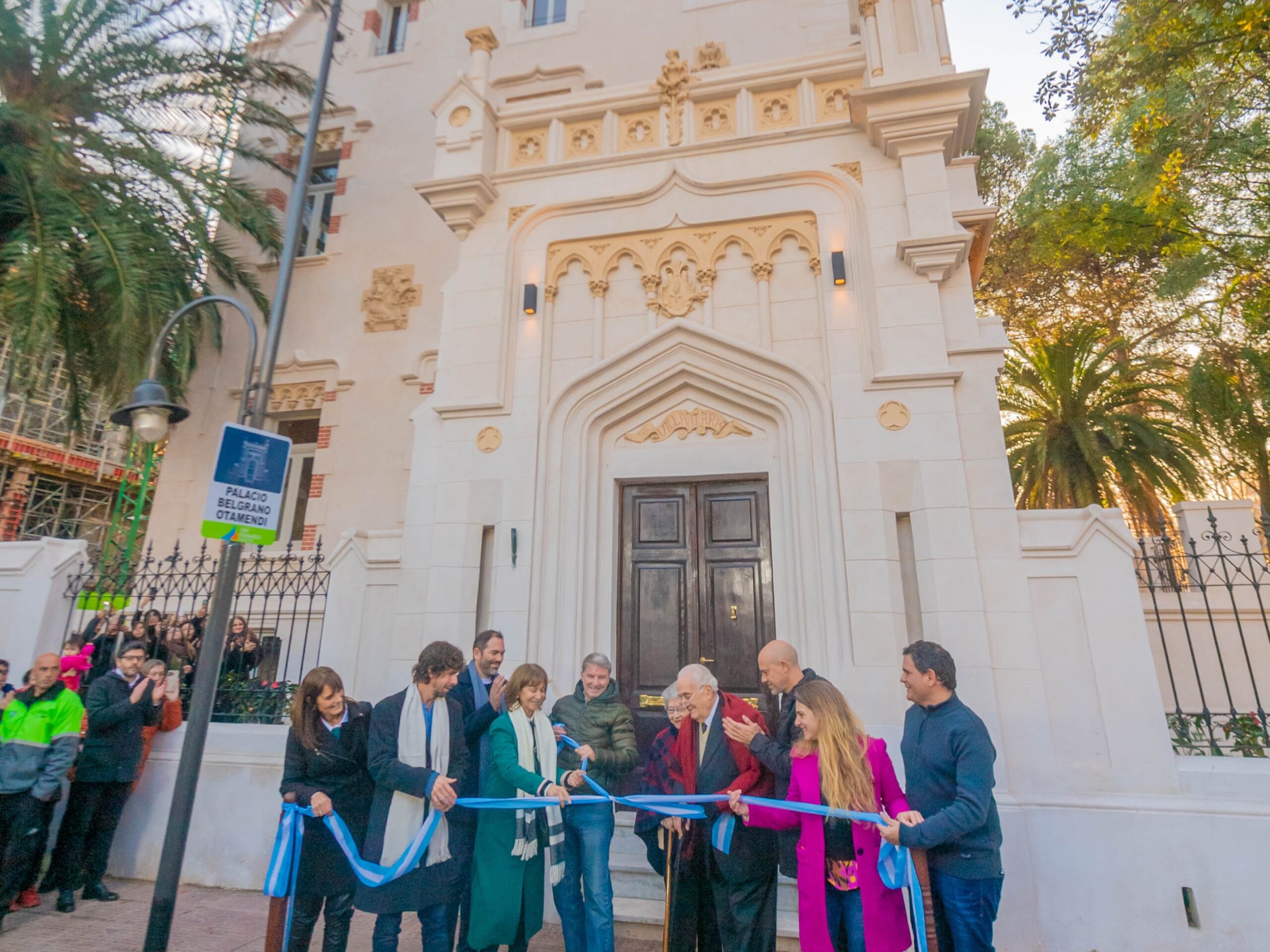 El Intendente Juan Andreotti inauguró la Restauración del Palacio Belgrano-Otamendi