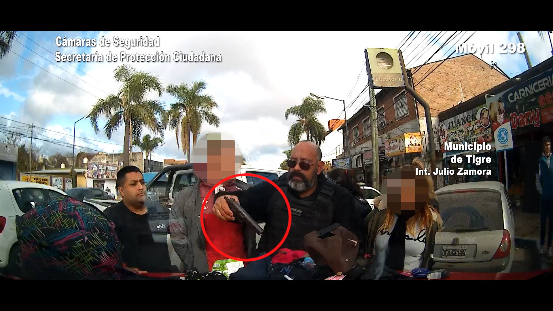 El COT y la Policía detuvieron a una pareja que intentó robar en un comercio de El Talar