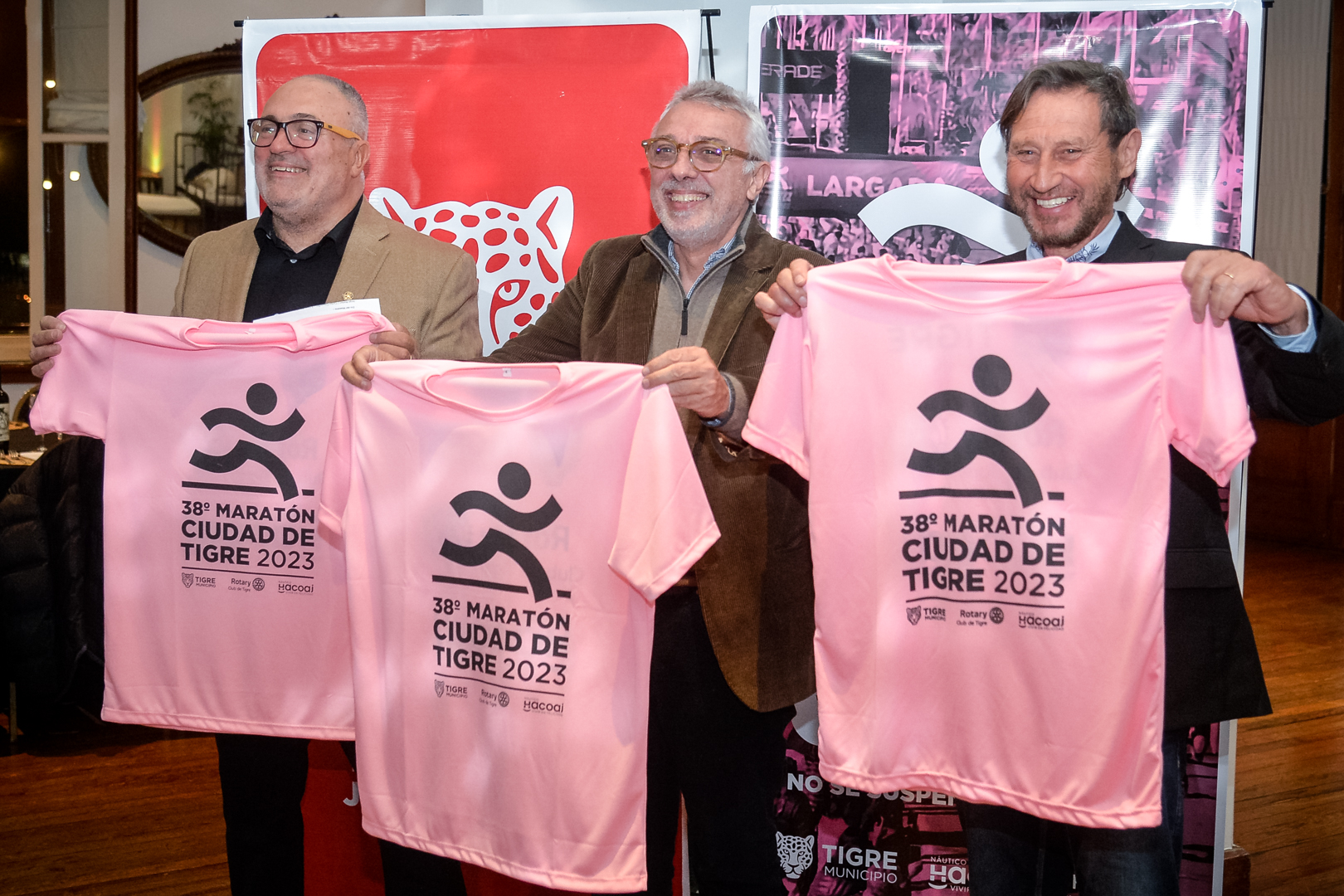 Junto al Club Náutico Hacoaj y el Rotary Club, el Municipio presentó oficialmente la 38° edición de la Maratón Ciudad de Tigre