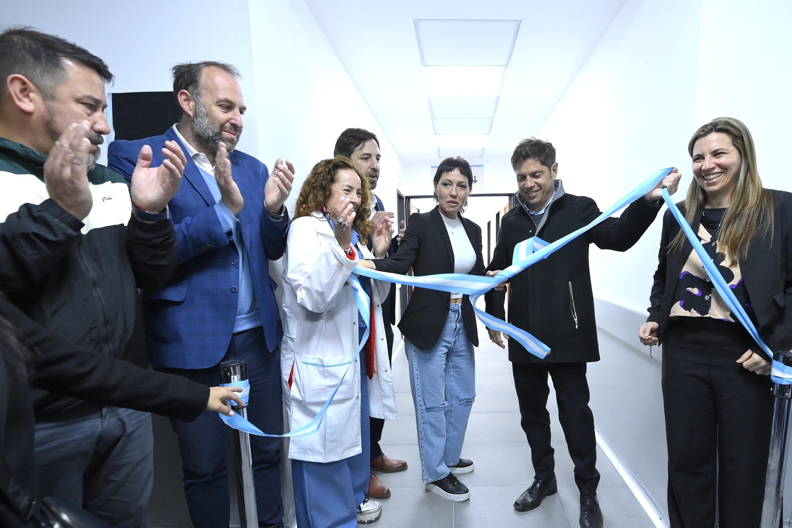 Kicillof inauguró la nueva sala de internación clínica del Hospital Isidoro Iriarte de Quilmes