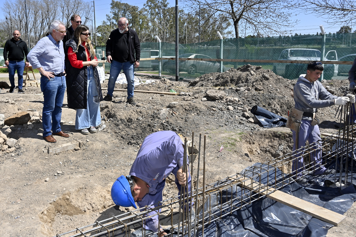 Avanza la construcción del nuevo natatorio municipal en General Pacheco