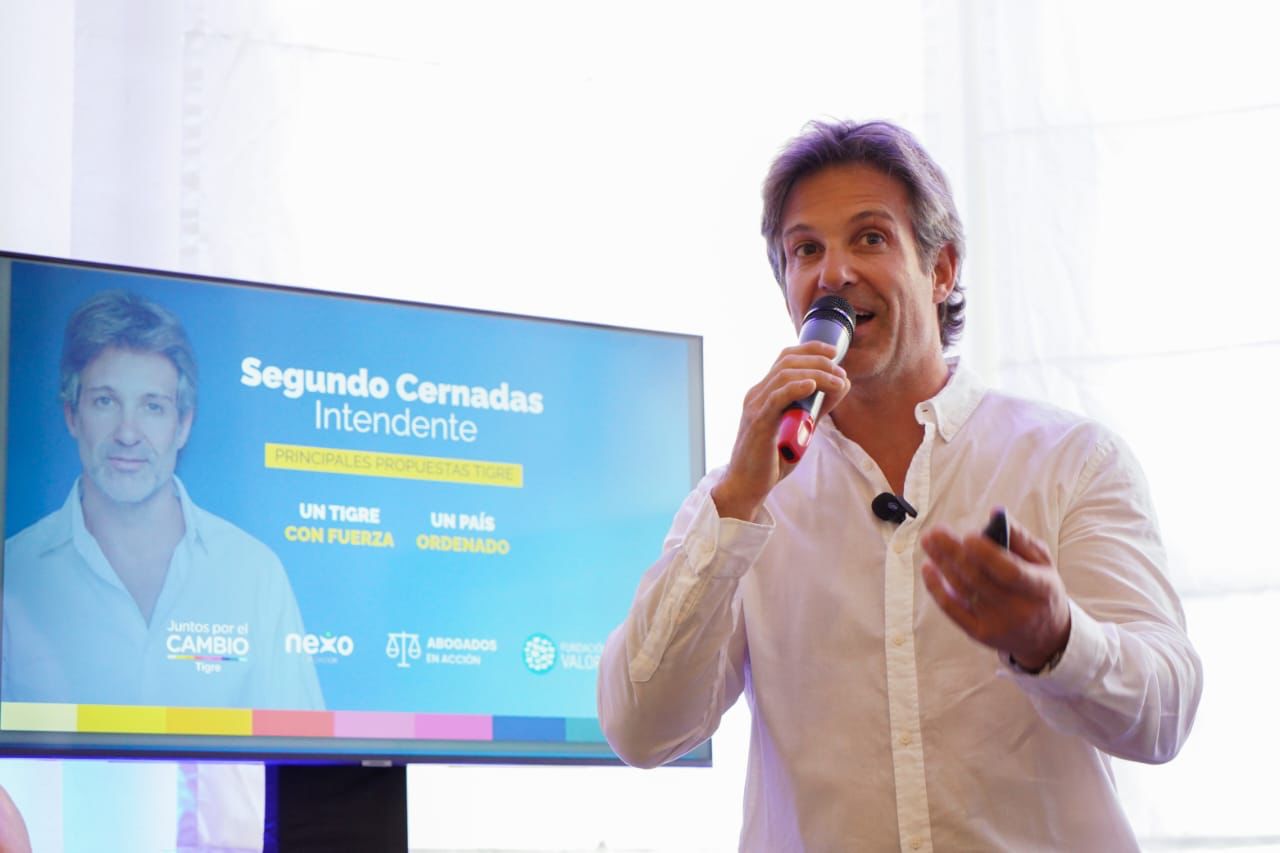 Segundo Cernadas presentó su plan de gobierno