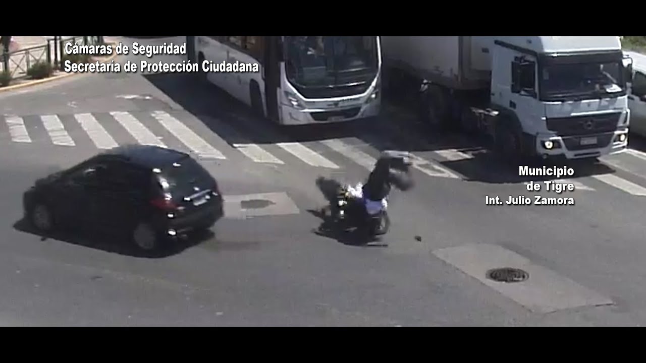 Don Torcuato: el Sistema de Protección Ciudadana de Tigre brindó rápida asistencia tras un accidente de tránsito