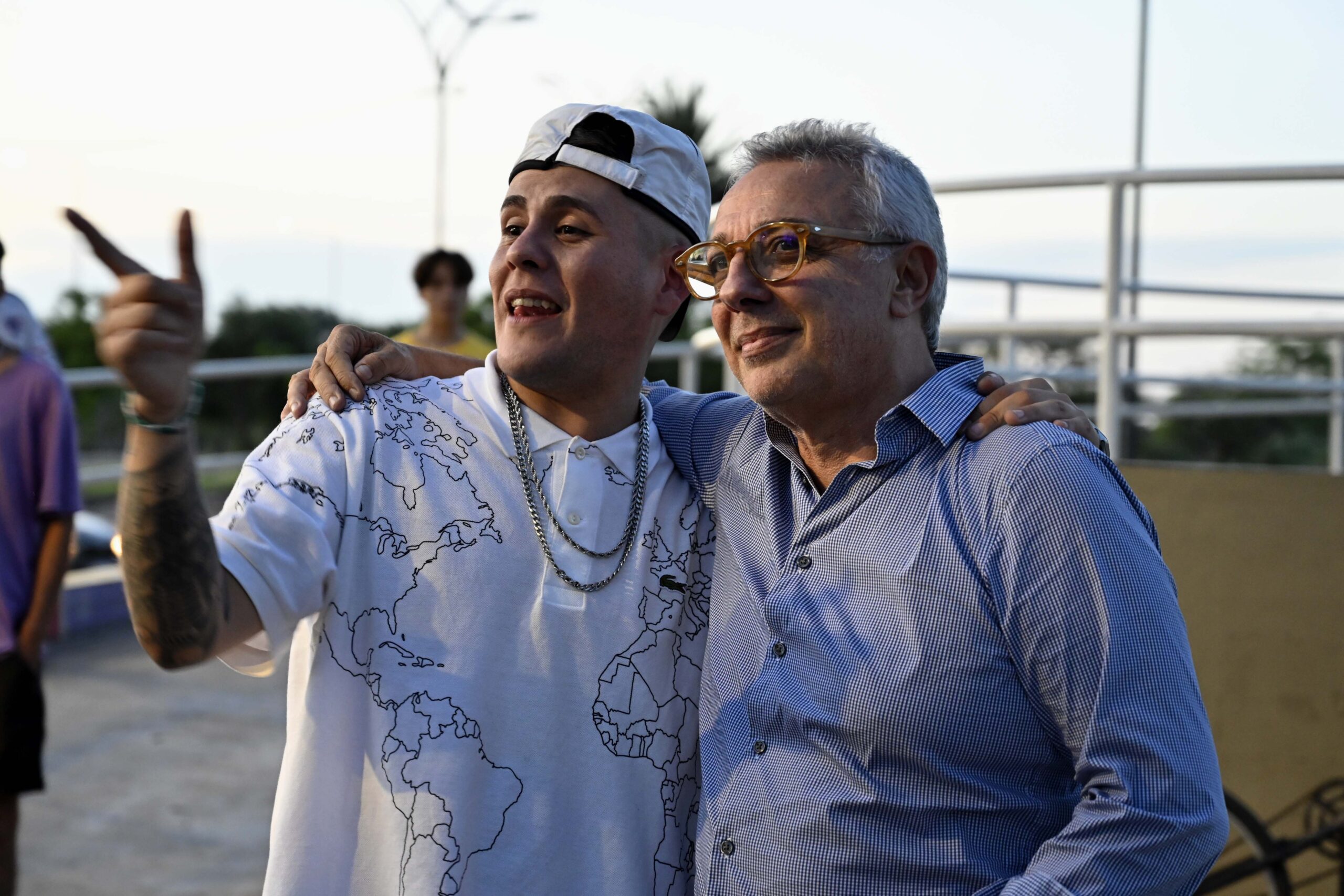 Los jóvenes de Tigre celebraron el comienzo de la Liga Municipal de Freestyle