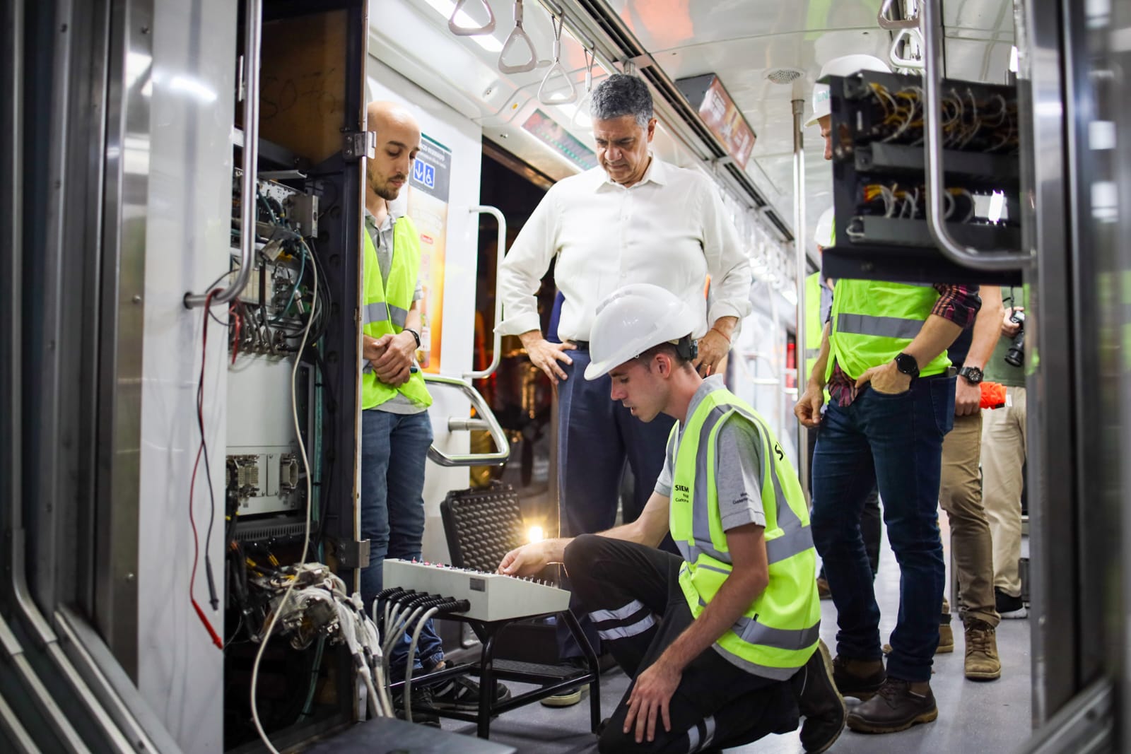 Jorge Macri, sobre las obras en la línea D de subtes: «Va a aumentar la frecuencia del servicio, los tiempos de espera para viajar se van a reducir a tres minutos y medio»