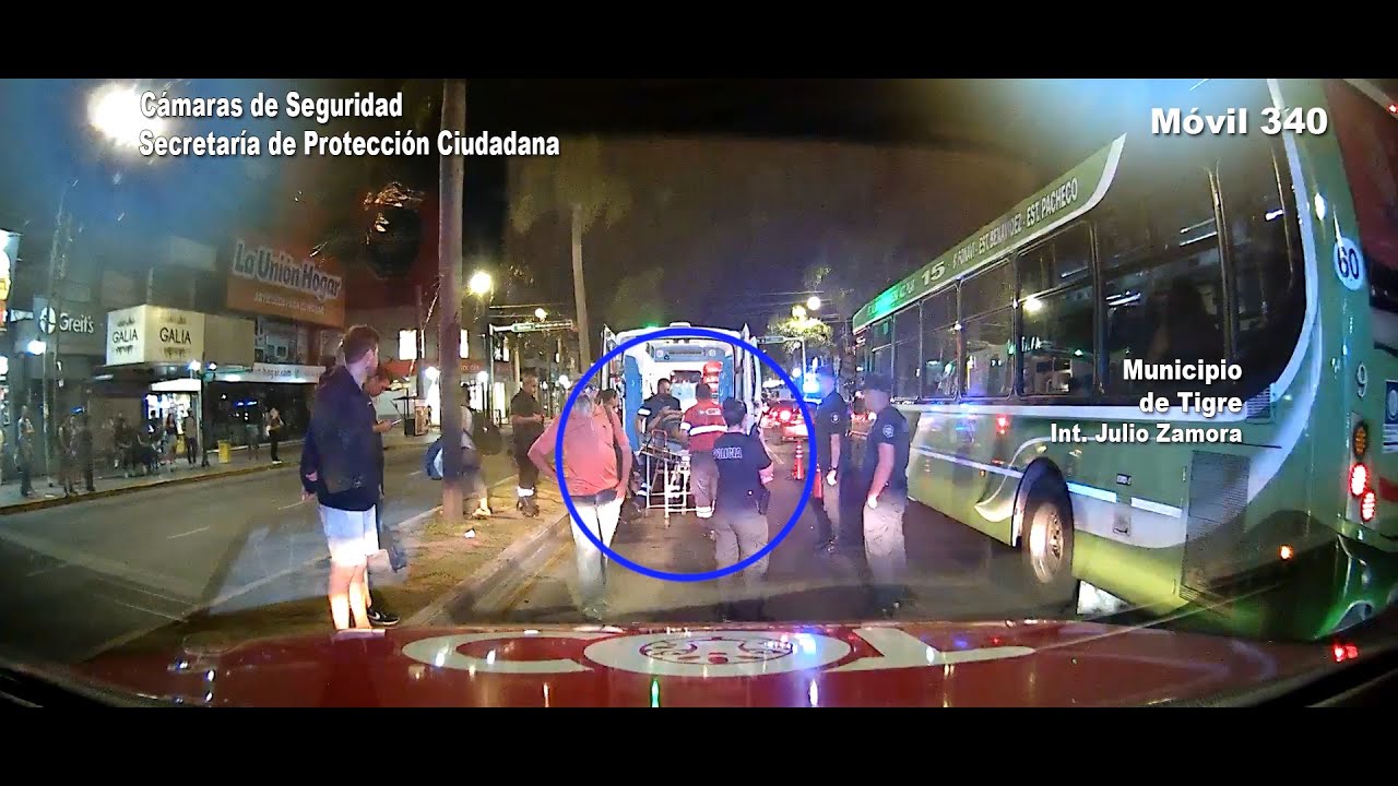 Cruzó mal la calle y fue impactado por una camioneta: el Sistema de Protección Ciudadana lo asistió rápidamente