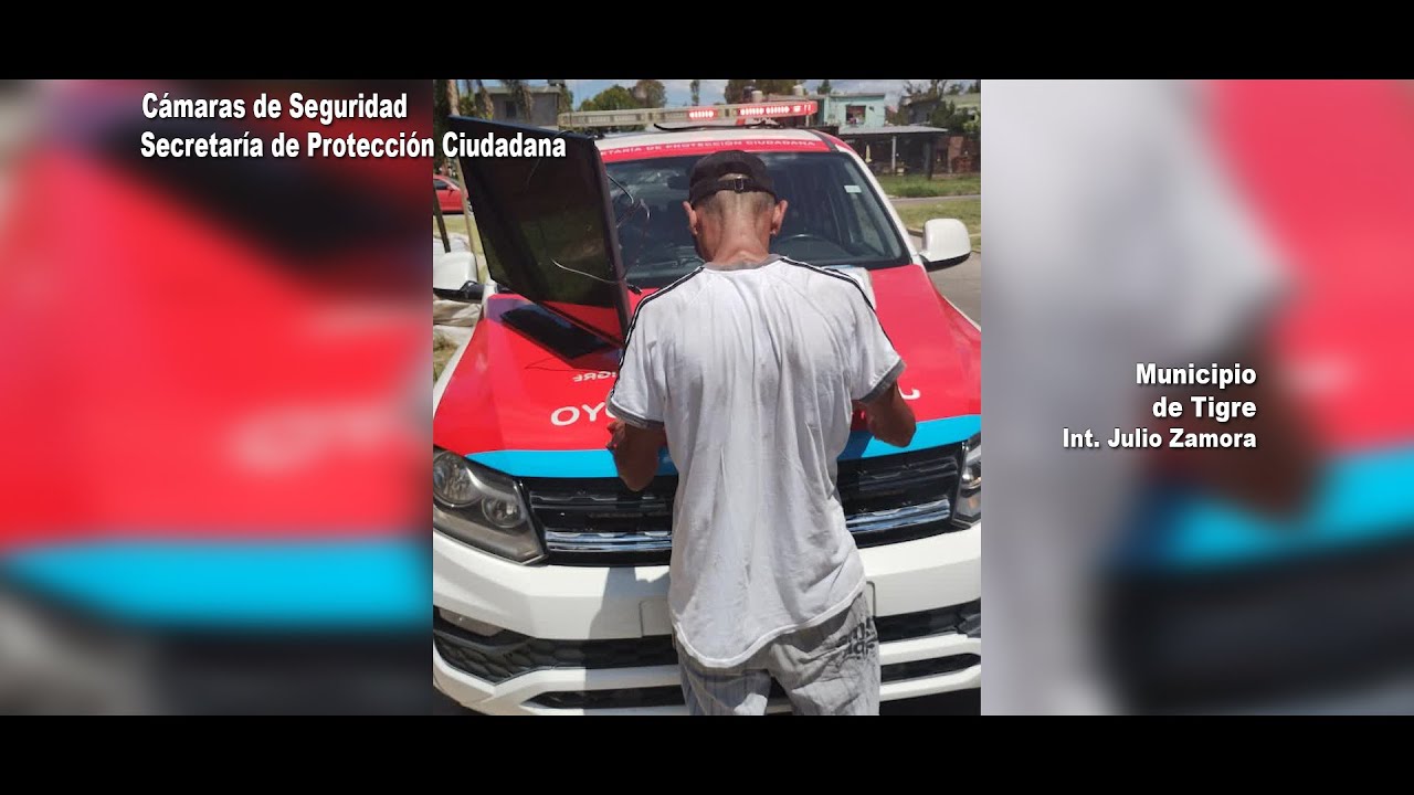 Robó un televisor de una propiedad privada y fue detenido por el COT
