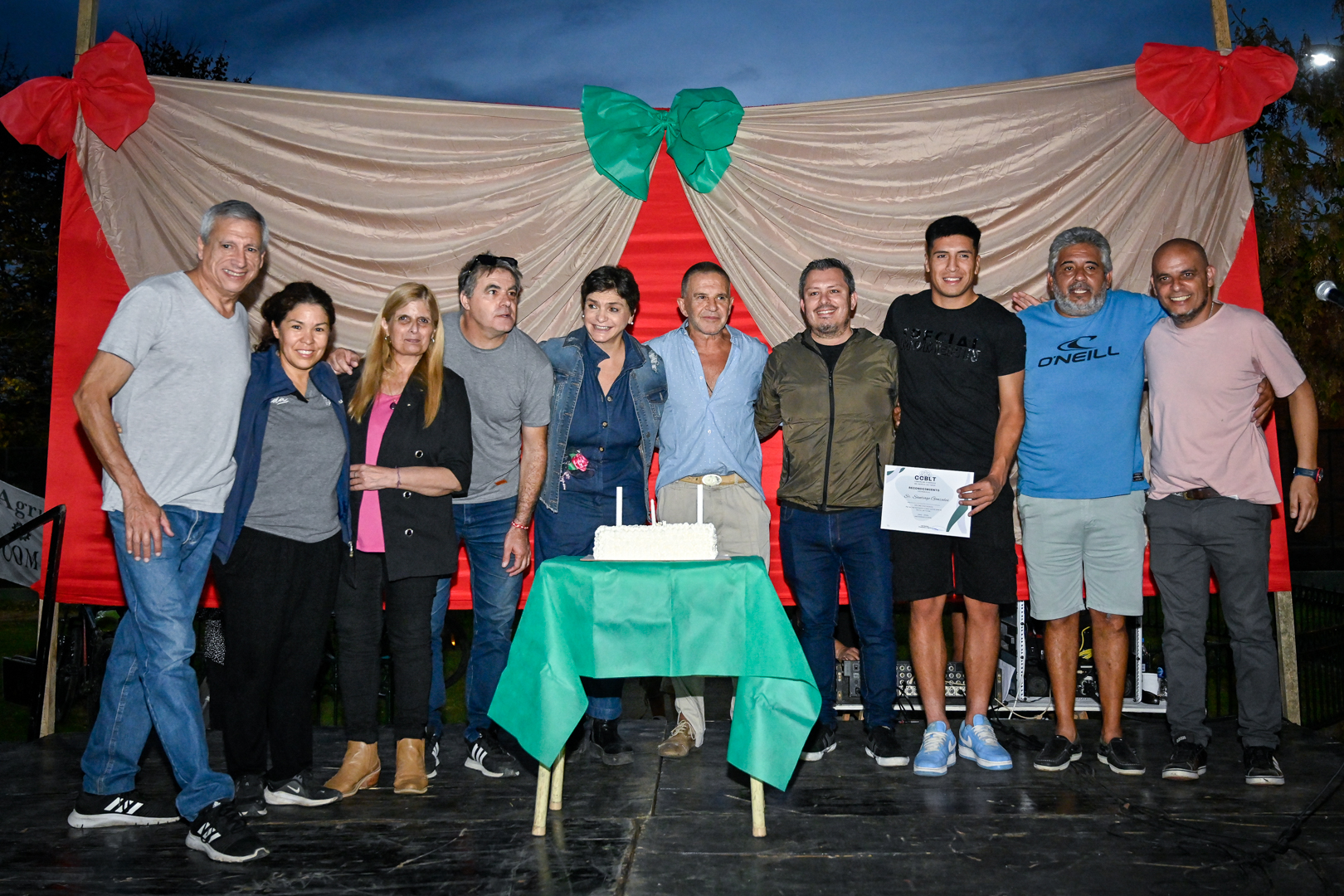 El Municipio de Tigre celebró el 81° aniversario de Las Tunas junto a la comunidad del barrio