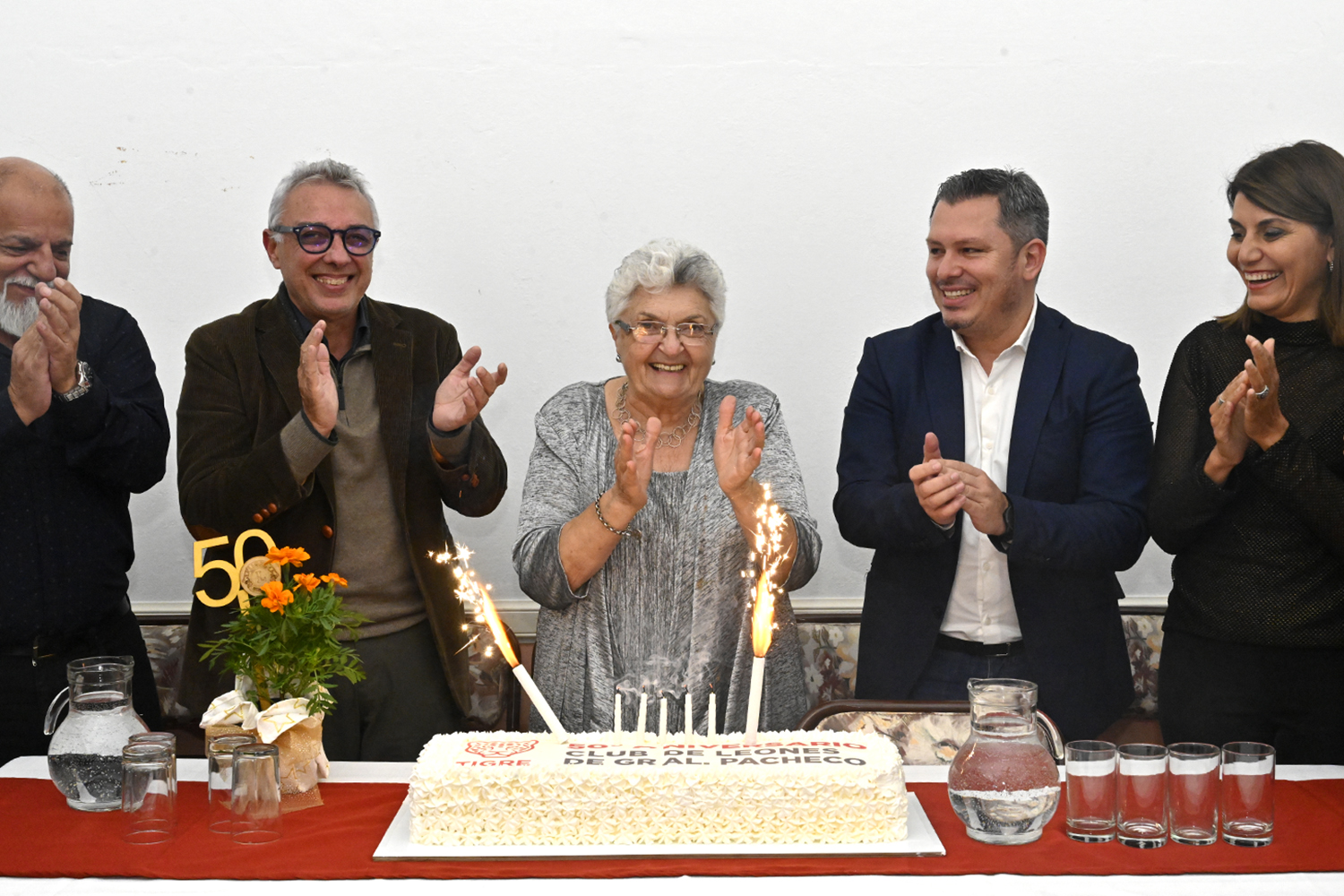 Junto al intendente Julio Zamora, el Club de Leones de General Pacheco celebró su 50° aniversario dentro de la comunidad