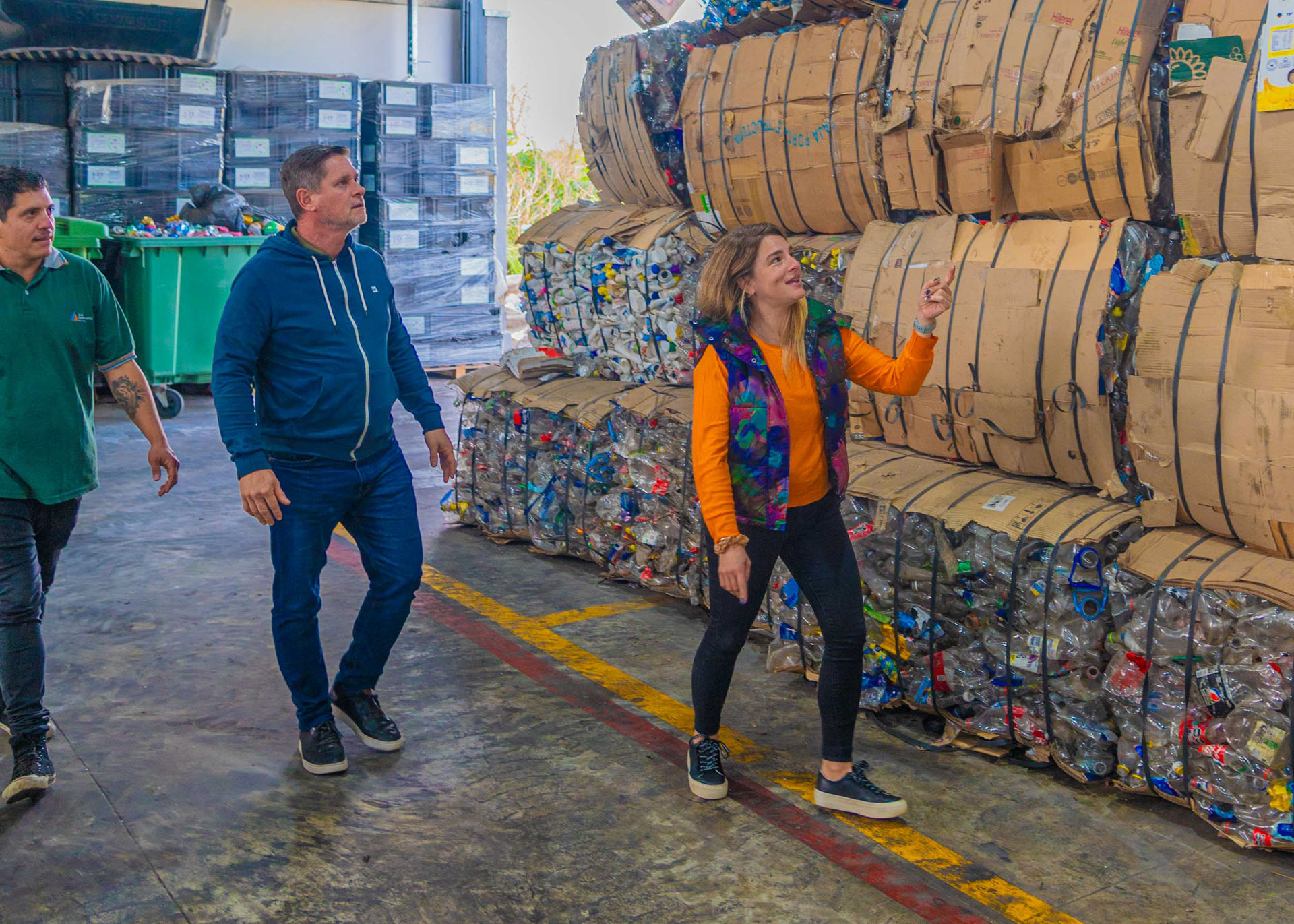 San Fernando sigue aumentando el reciclaje de plásticos para cuidar la limpieza y el medio ambiente