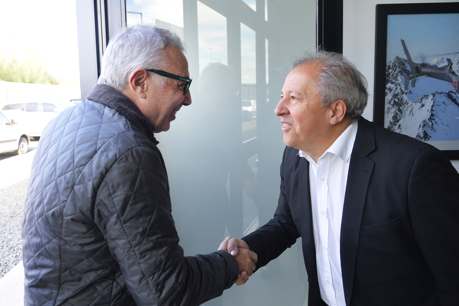 Julio Zamora acompañó la inauguración del nuevo Helipuerto en Don Torcuato