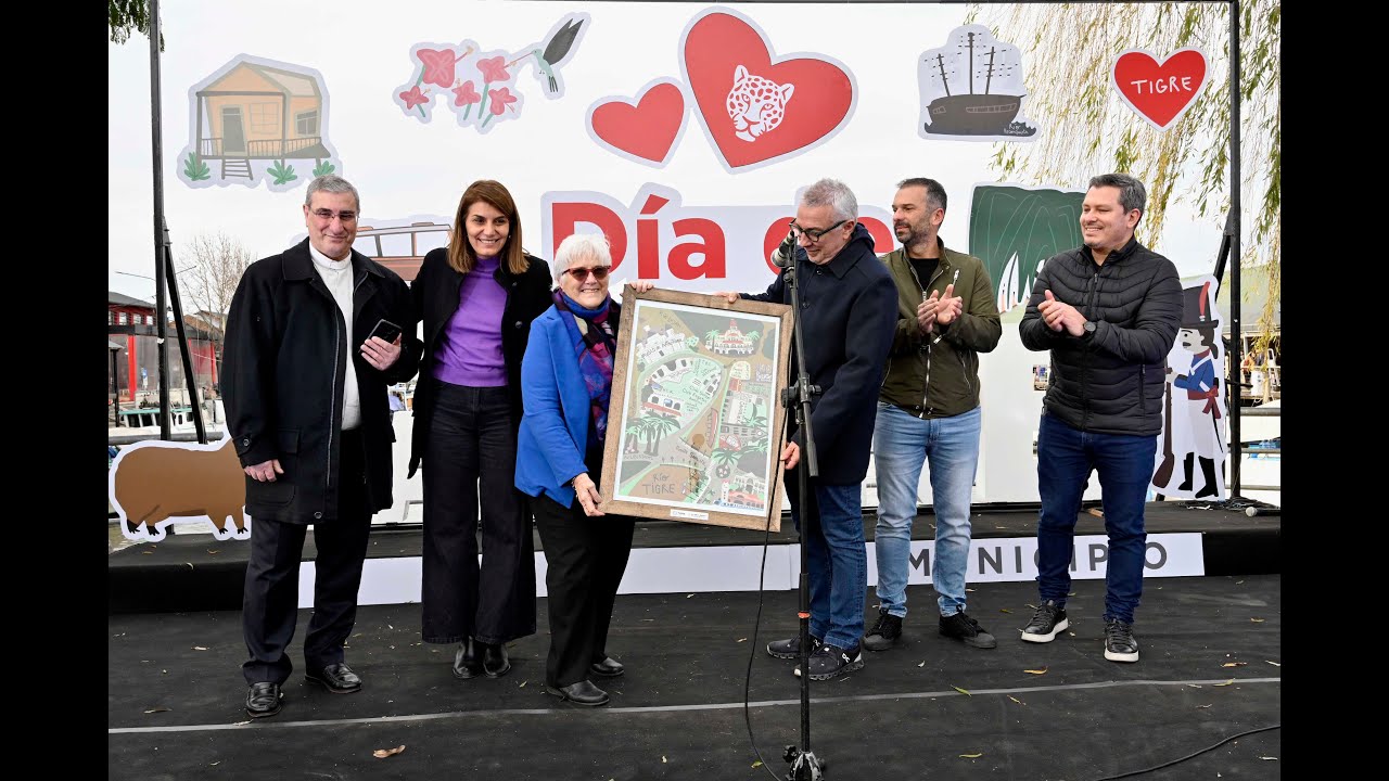 Julio Zamora en el Día de Tigre: «Este es un pueblo con valores, con solidaridad y con unión que no se doblega ante las adversidades»