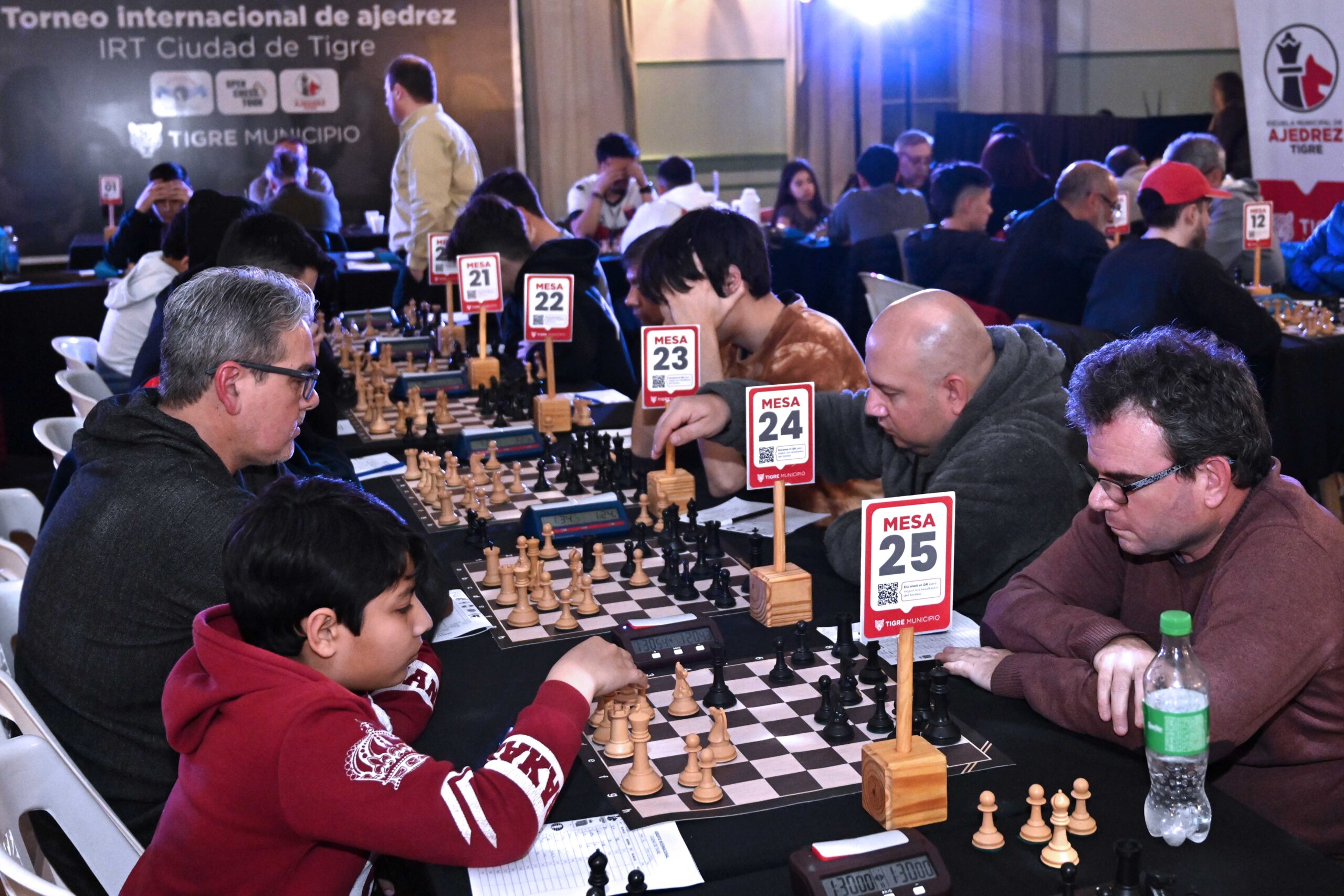 El Municipio dio apertura al torneo internacional de ajedrez «IRT Abierto Ciudad de Tigre»