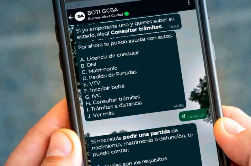 La Ciudad habilitó el trámite para solicitar las partidas de nacimiento, defunción o matrimonio a través de BOTI