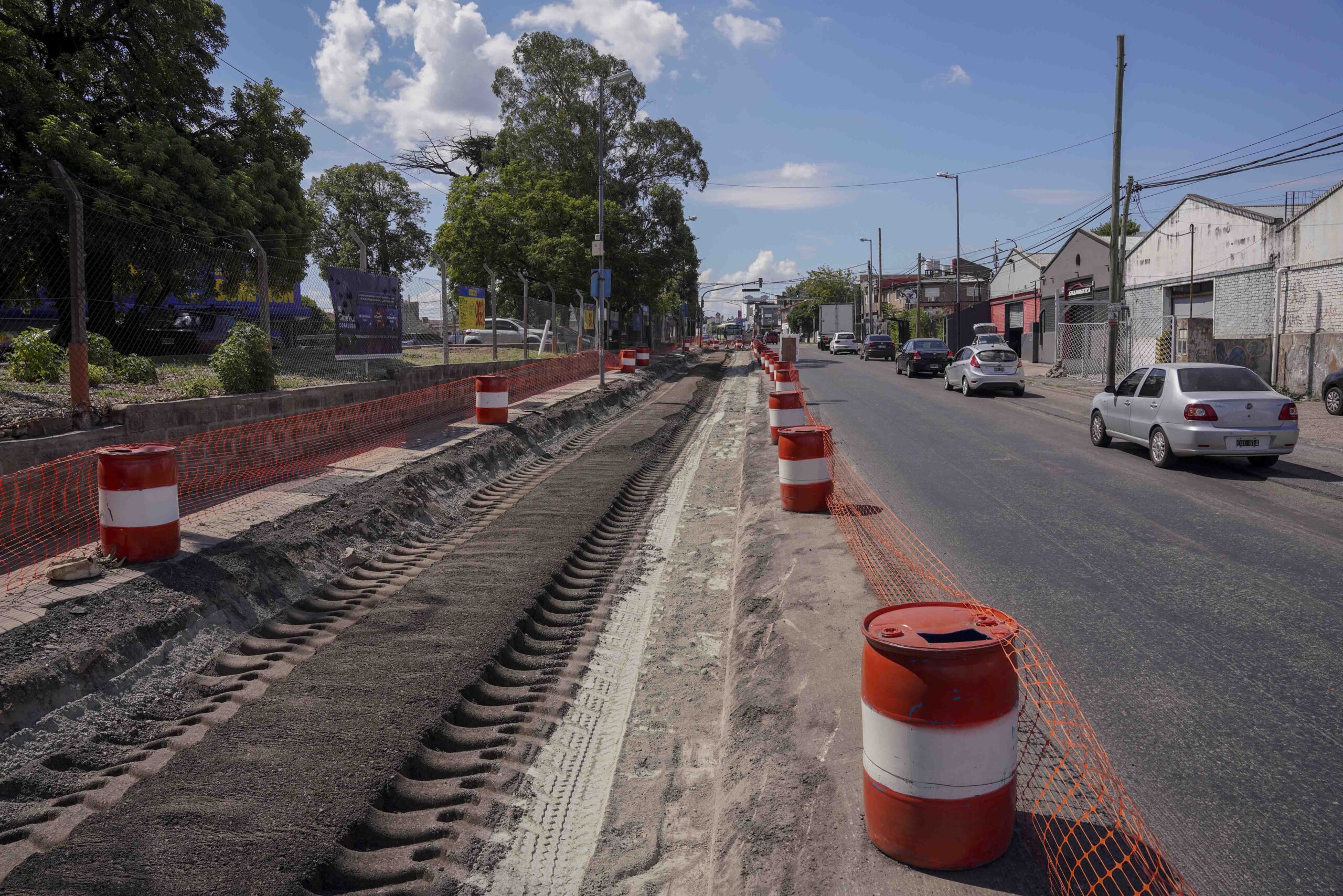 Empezó la renovación integral de la Av. Juan Manuel de Rosas en San Martín