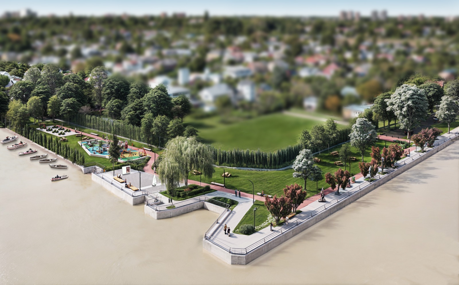 Avanza el plan para recuperar la costa de San Isidro, con un nuevo paseo en 33 Orientales