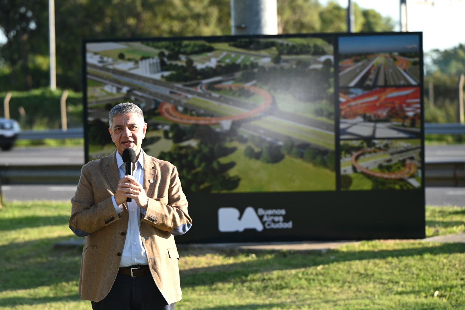 Megaobra: Jorge Macri anunció que la Ciudad hará un túnel vehicular y anillo peatonal que conectará el Bajo Belgrano con Aeroparque y el Río