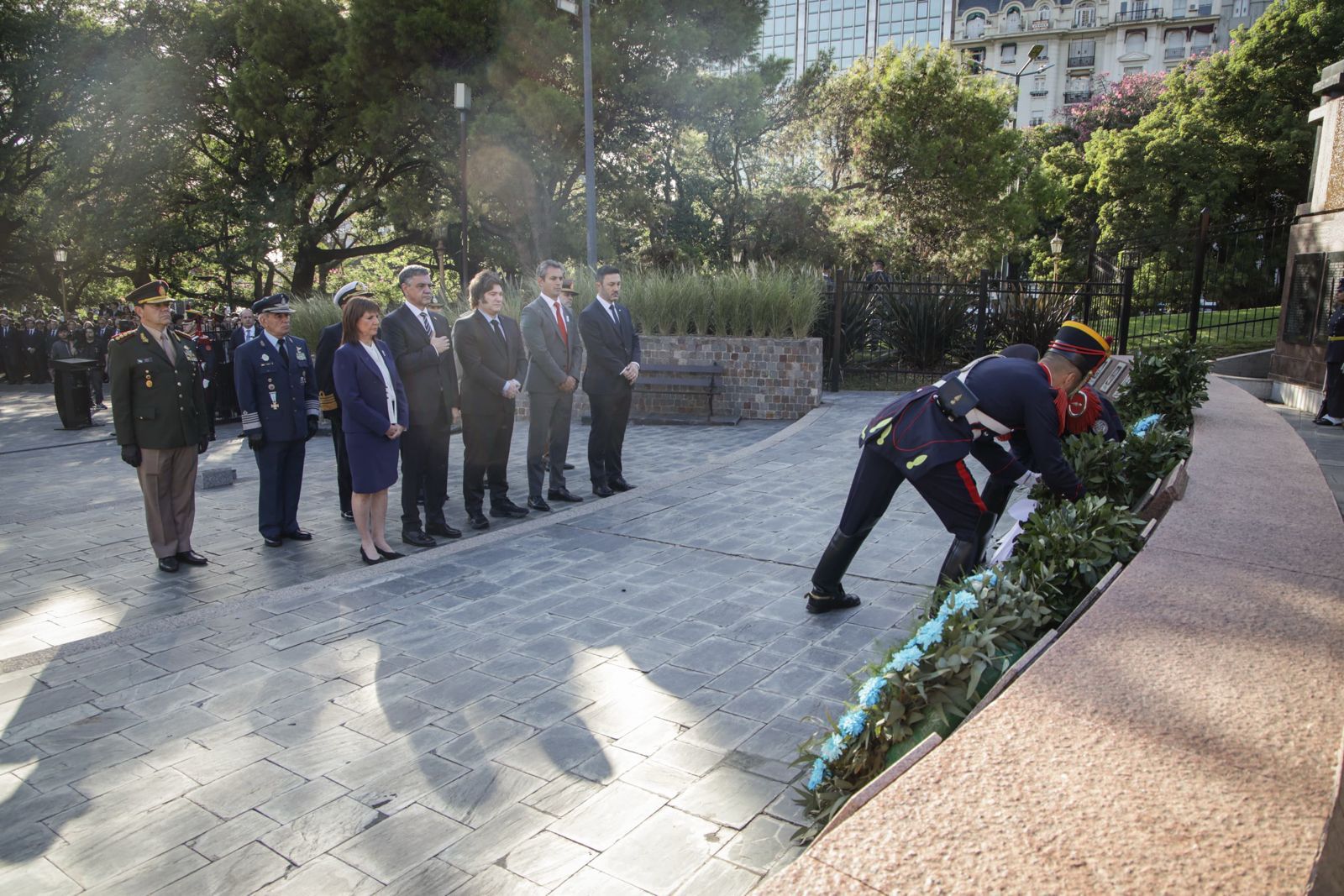 Jorge Macri homenajeó a los veteranos y caídos en la Guerra de Malvinas