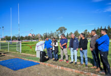 Julio Zamora acompañó al Tigre Rugby Club en la inauguración de su nueva cancha «Miguel Casaretto»