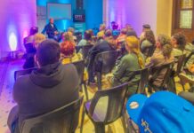 Luis Ziembrowski dio en San Fernando una clase magistral para iniciar el Encuentro Regional de Teatro