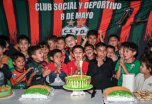 Junto a familias de Don Torcuato, el Municipio de Tigre celebró el 15° aniversario del Club Social y Deportivo 8 de Mayo