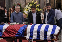Kicillof asistió al funeral de José “Pepe” Mujica