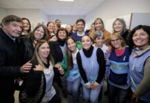 Kicillof inauguró las obras de ampliación del Jardín de Infantes N°916