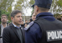 Kicillof entregó nuevos patrulleros en Mercedes