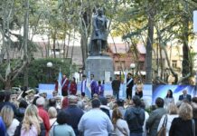 Vicente López, la Capital del Himno, celebró el día de la canción patria