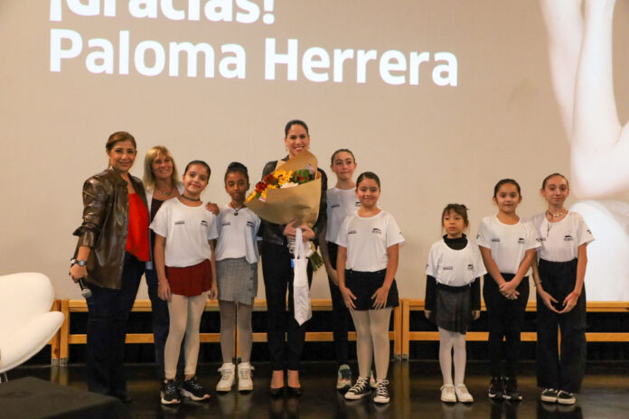 Entre las actividades destacadas estuvo la charla abierta con Paloma Herrera, primera bailarina y ex directora del Teatro Colón
