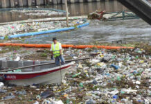 Pista de Nacional de Remo: el Municipio de Tigre solicitó la reposición de las mangas de contención flotantes