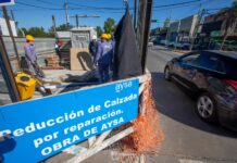 AySA finalizará la reparación de una importante cañería de distribución en Tigre