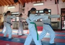 Escuela Municipal de Taekwondo: se realizó el examen anual a estudiantes de Tigre con gran convocatoria
