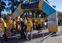 Más de 800 personas mayores participaron de la correcaminata “Personas Mayores en Movimiento” en El Rosedal