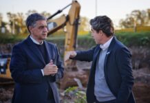 Parque Sarmiento: avanza una obra hidráulica que beneficiará a más de 200 mil vecinos de Saavedra, Núñez y Belgrano