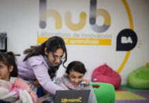 El Gobierno porteño abrió un laboratorio de innovación para que alumnos y docentes experimenten con la tecnología