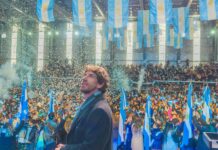 Juan Andreotti tomó la Promesa a la Bandera de alumnos de 58 escuelas de San Fernando