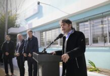Kicillof inauguró el nuevo edificio del Centro de Atención Primaria de la Salud del barrio Esperanza