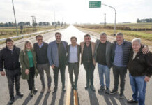 Kicillof inauguró la obra de repavimentación de la Ruta Provincial N°31