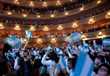 Jorge Macri les tomó la promesa de lealtad a la bandera a más de mil chicos de escuelas primarias
