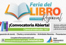 Nueva convocatoria a participar en la Feria del Libro Regional de San Fernando