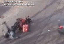 Rápida asistencia del SET luego de un choque entre una moto y un automóvil en Rincón de Milberg