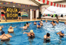Bajo el lema “Aquaboom”, el Municipio de Tigre realizó una nueva Masterclass de Aquagym