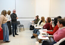 Con eje en la educación pública, Julio Zamora mantuvo un encuentro con directores y directoras de escuelas secundarias del distrito