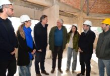 Katopodis recorrió obras de infraestructura sanitaria en Mar del Plata