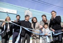 Kicillof inauguró un Centro de Atención Primaria de la Salud en el barrio Néstor Kirchner