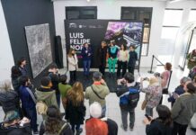 San Martín inauguró una gran muestra de Luis Felipe Noé
